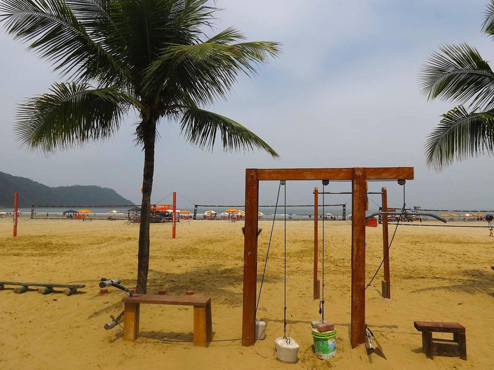 113 Canto Do Forte - 1Dorm - 200 M Da Praia E 20M Dos Bares E Restaurantes - Estacionamento Gratuito E Wi Fi , Tv A Cabo ปรายากรันเด ภายนอก รูปภาพ